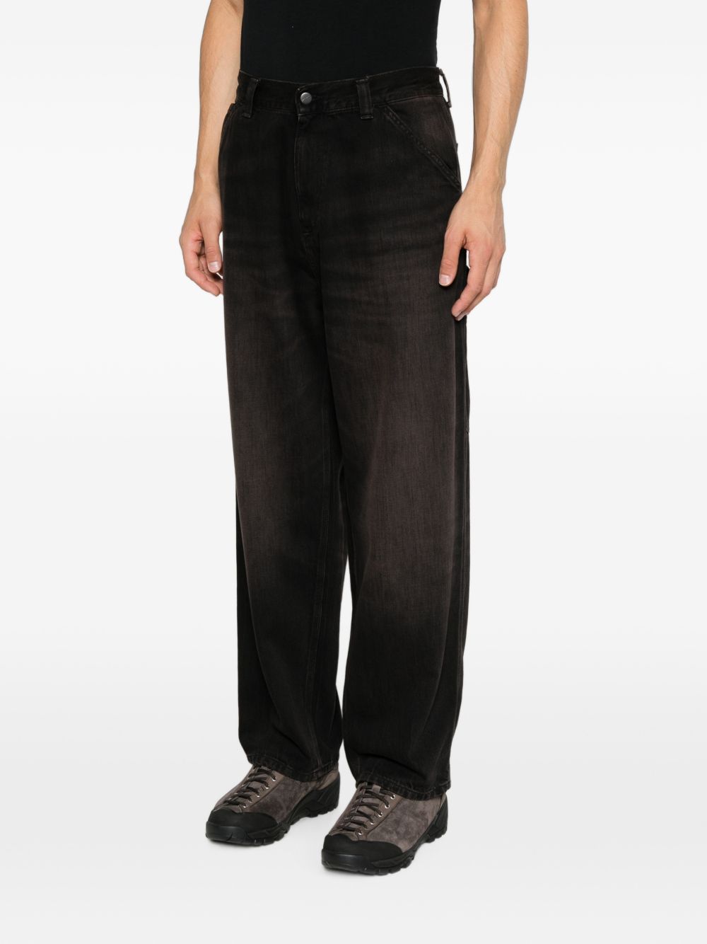 Carhartt I034871 jeans neri uomo