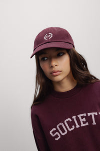 The New Society Mochi Teen Cap cappellino Winetasting cotone