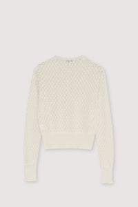 The New Society Lirio Cardigan donna ecru cotone