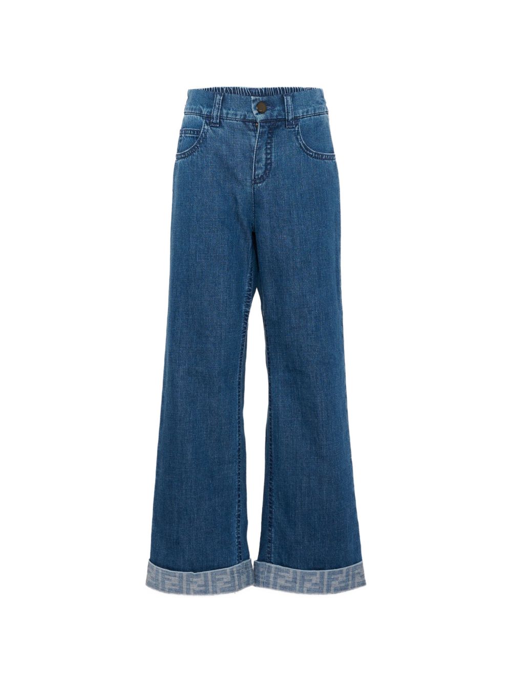 Fendi Kids JUF179 pantaloni bambina