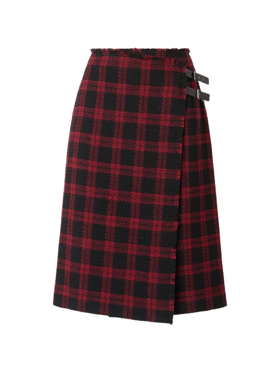 Pinko 107420 gonna corta nero rosso