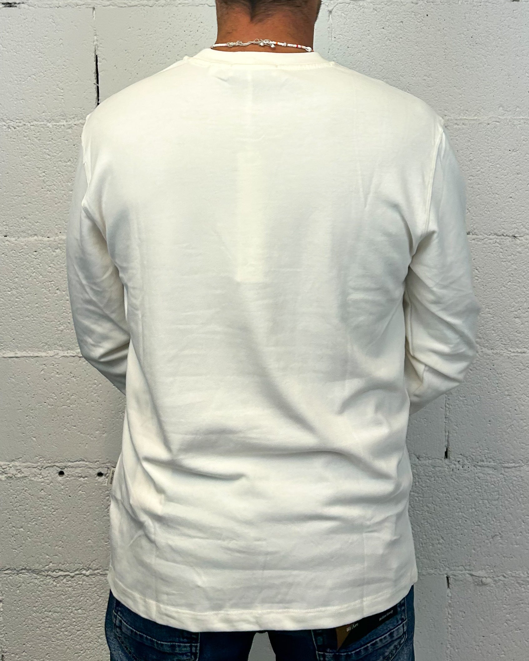 ONLYONE Gianni Lupo White t-shirt manica lunga