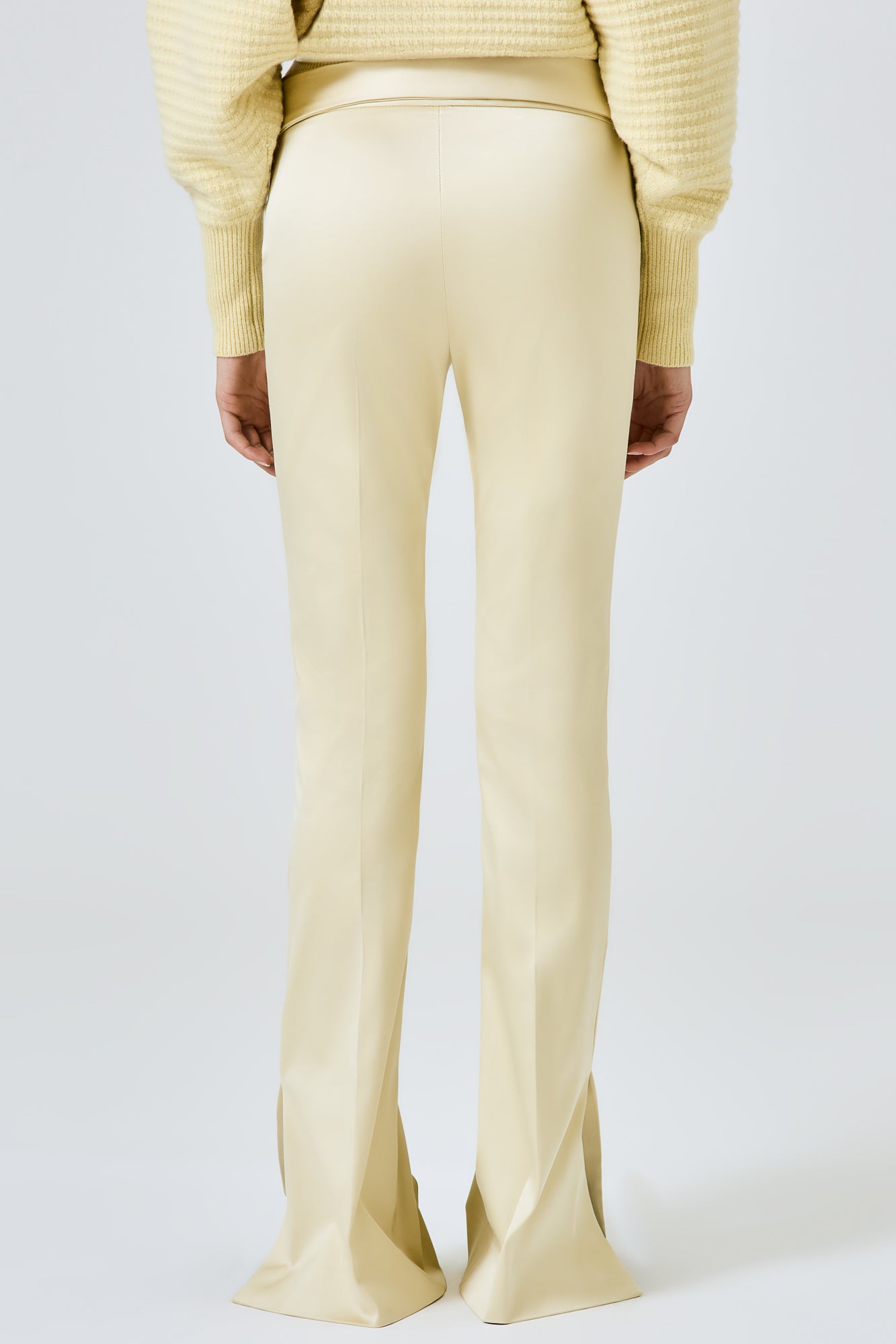 Sa Su Phi Elena pantaloni gialli stretch