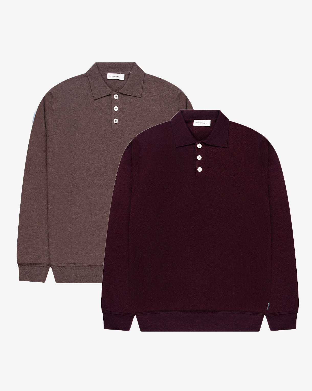 Goodpeople Kario polo maglia 2 pezzi cotone
