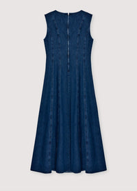 The New Society TNS Denim abito donna indigo denim cotone