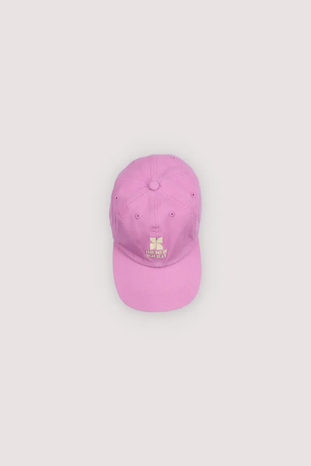 The New Society TNS Logo cappello cotone rosa