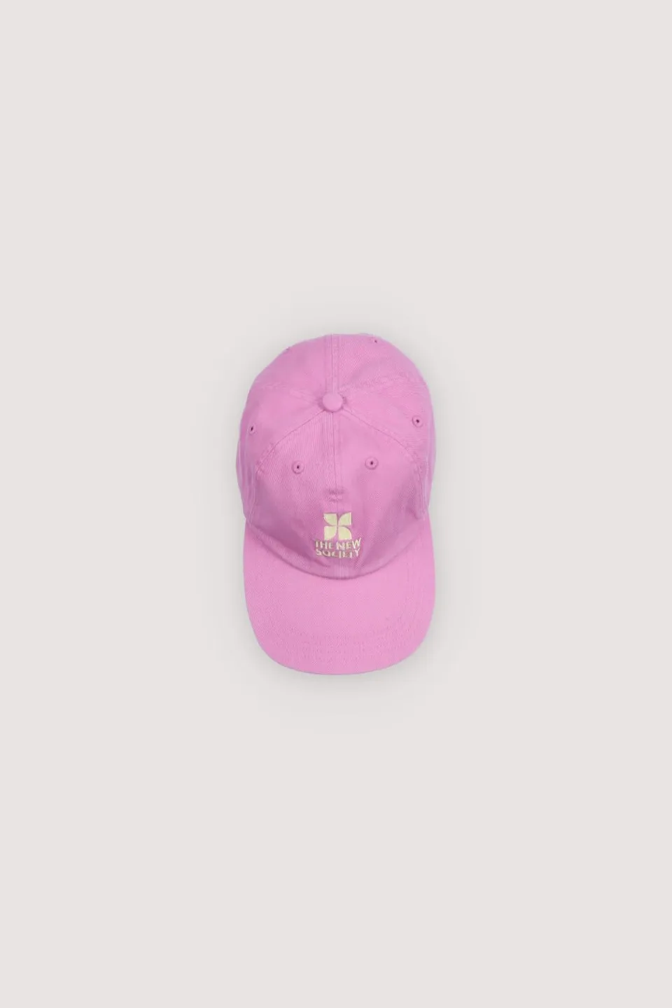 The New Society TNS Logo cappello cotone rosa