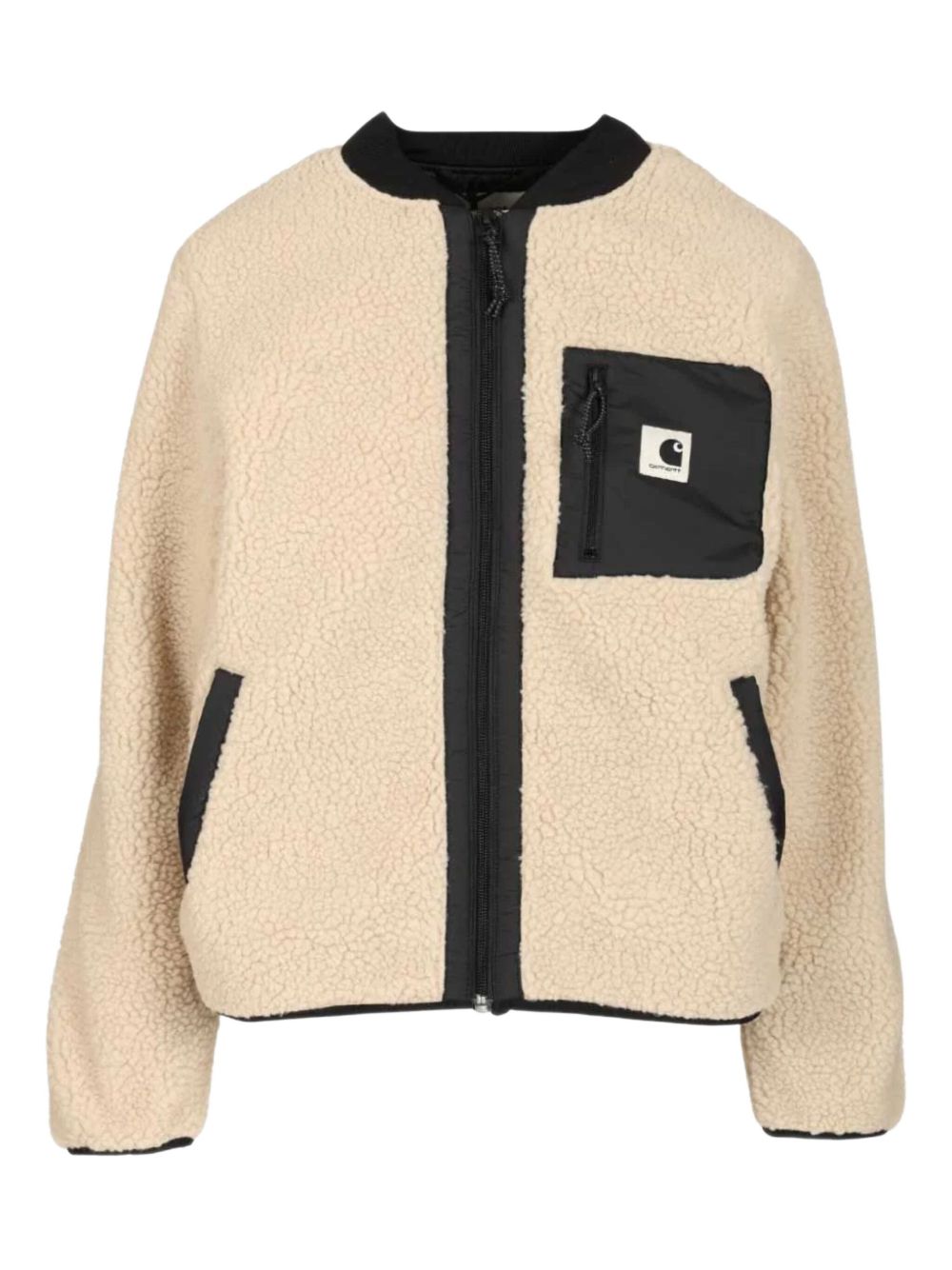 Carhartt I035697 bomber Fleur de Sel Black donna