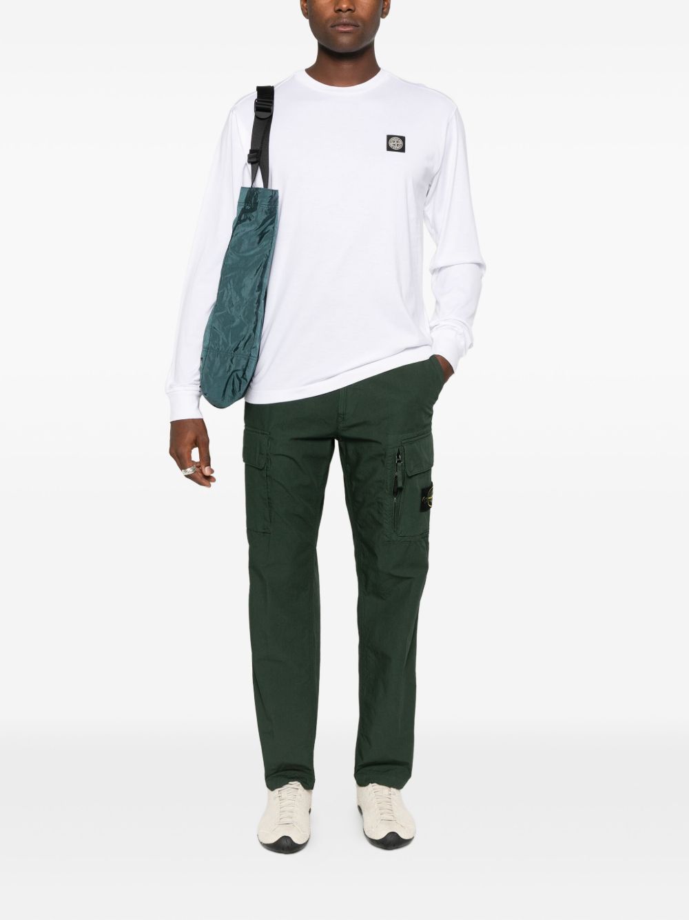 Stone Island L2S152100031 t-shirt uomo bianca
