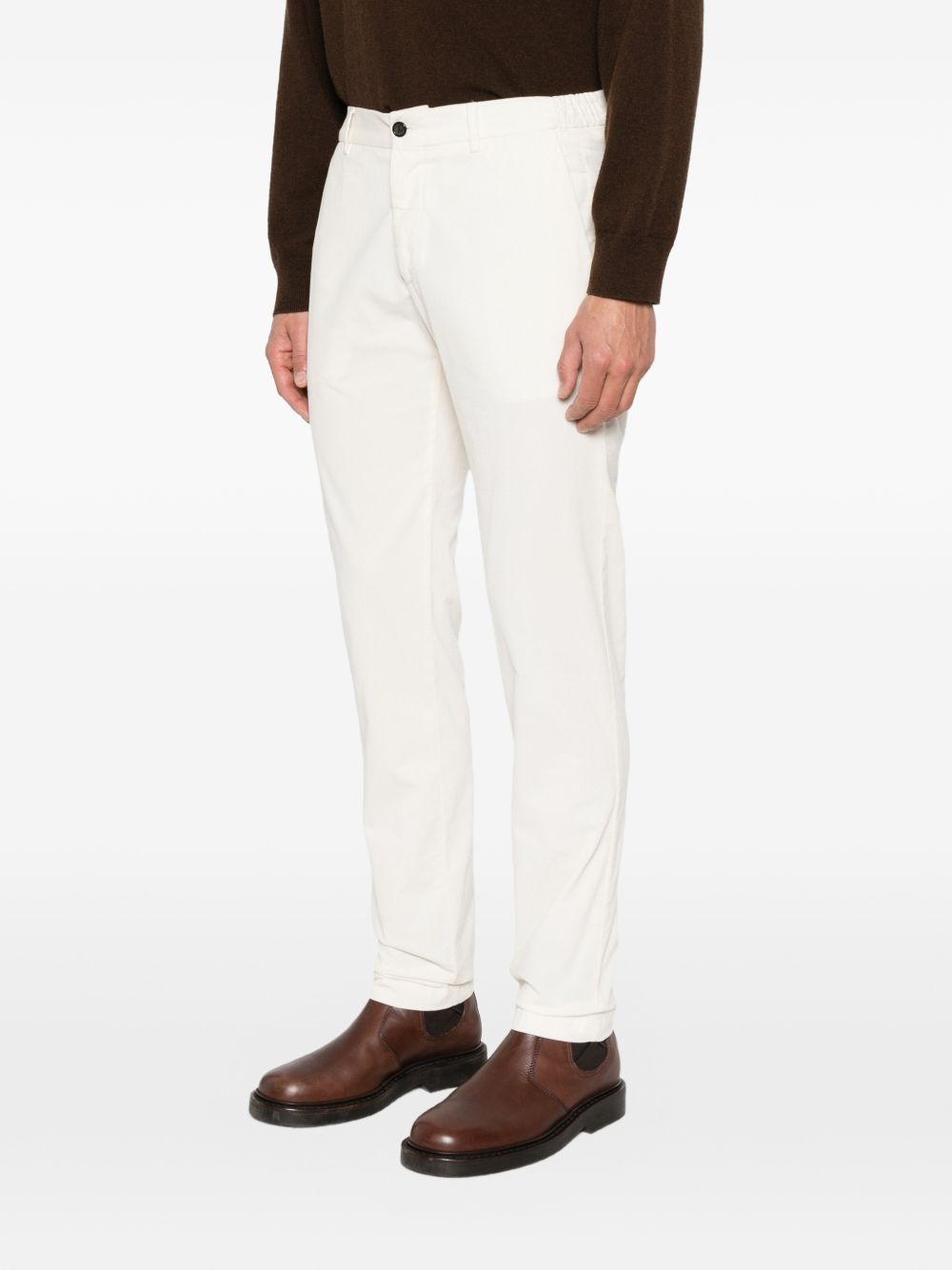 Berwich Morello ELAX pantalone bianco