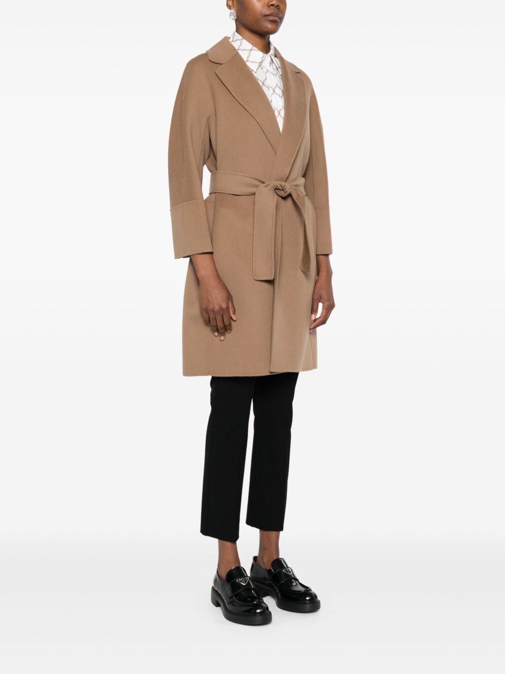 S Max Mara 2529016071600 cappotto lana marrone