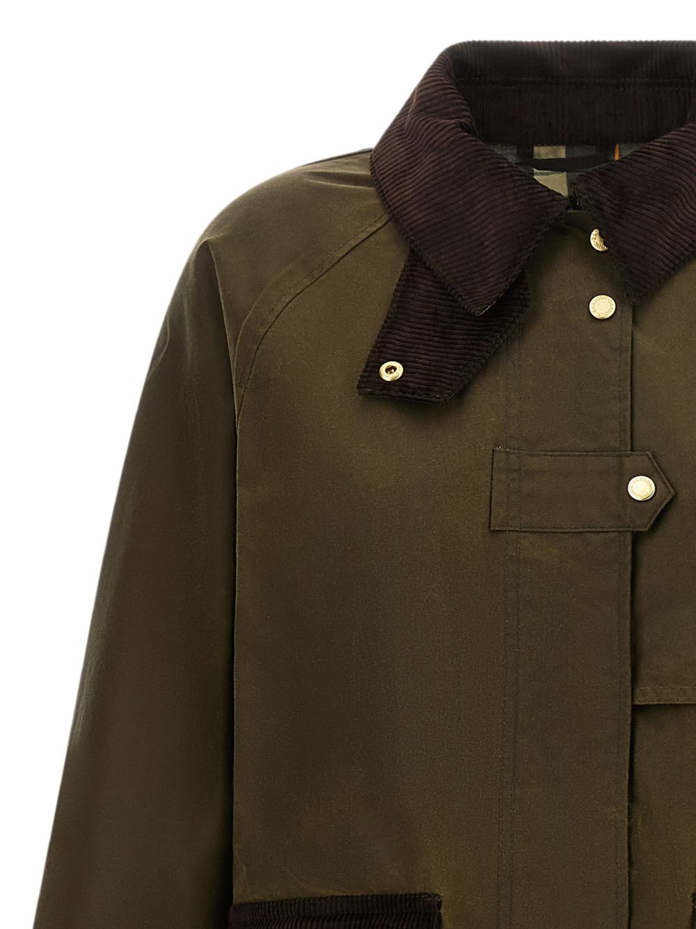 Barbour LWX1570 giubbotto donna verde cerato