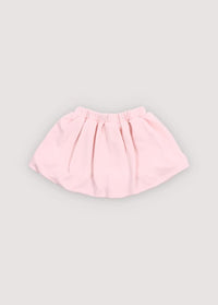 The New Society Cocoa Petal Pink gonna felpa cotone