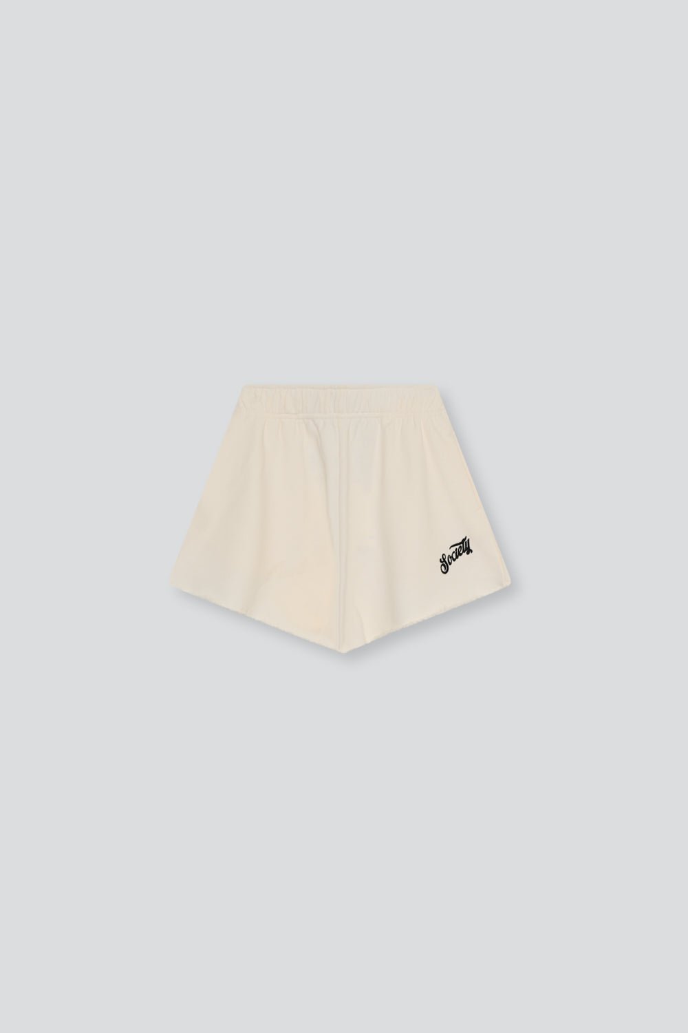 The New Society Mazus Teen shorts Ecru felpa cotone