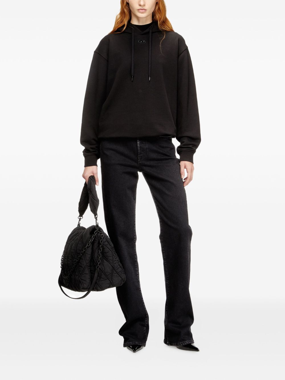 Diesel A21725 felpa donna taglia vera autunno