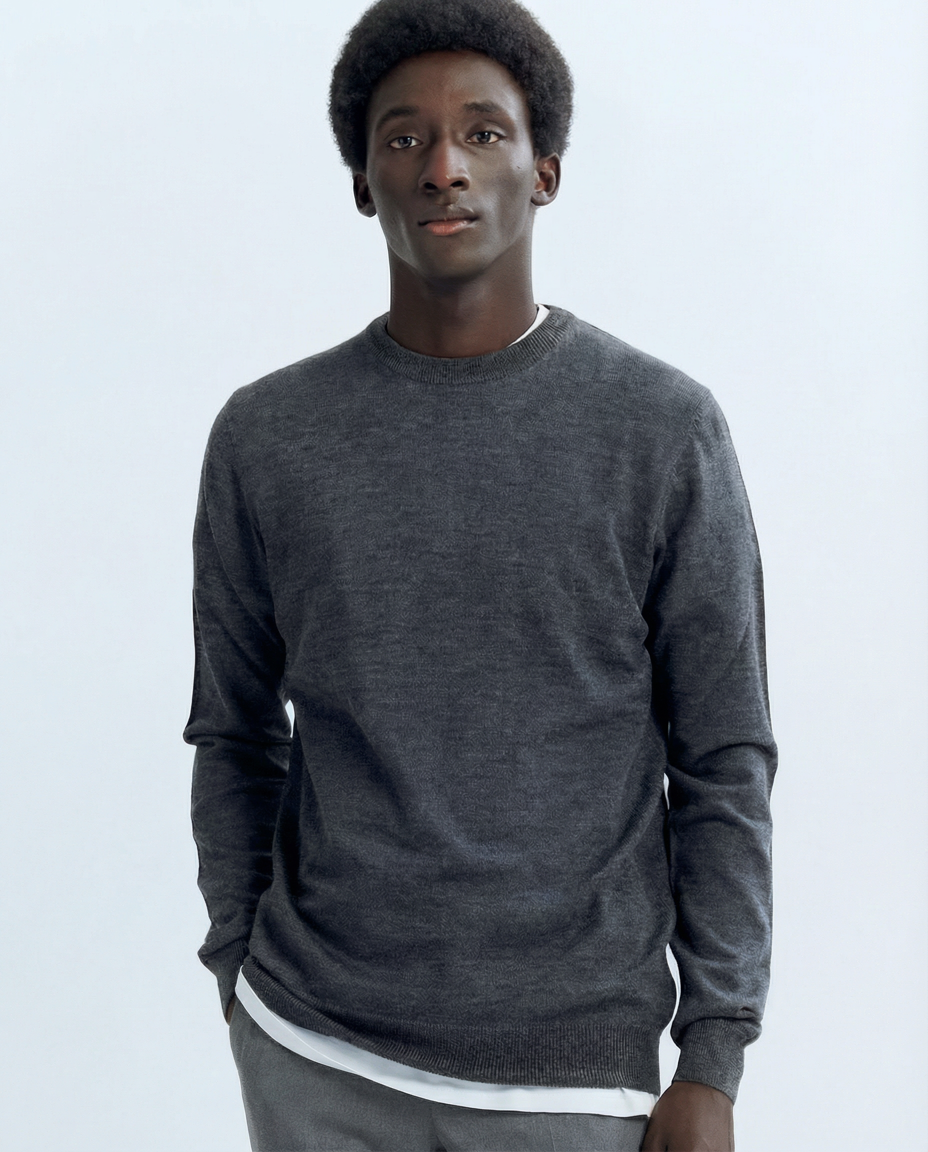 GOODPEOPLE Essential Merino Duo Mixed maglione lana 2 pezzi