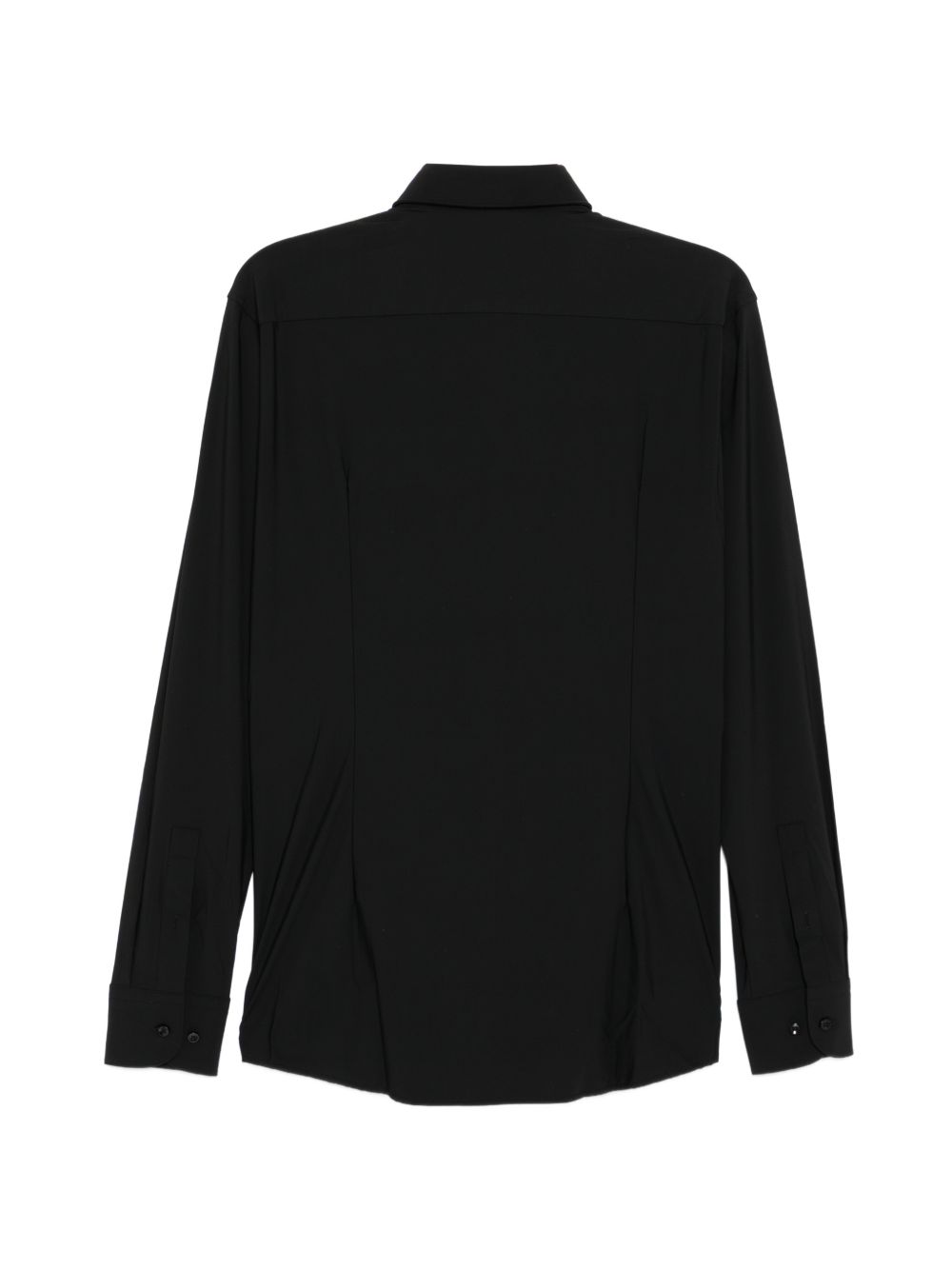BOSS 50555747 camicia uomo nero tinta unita