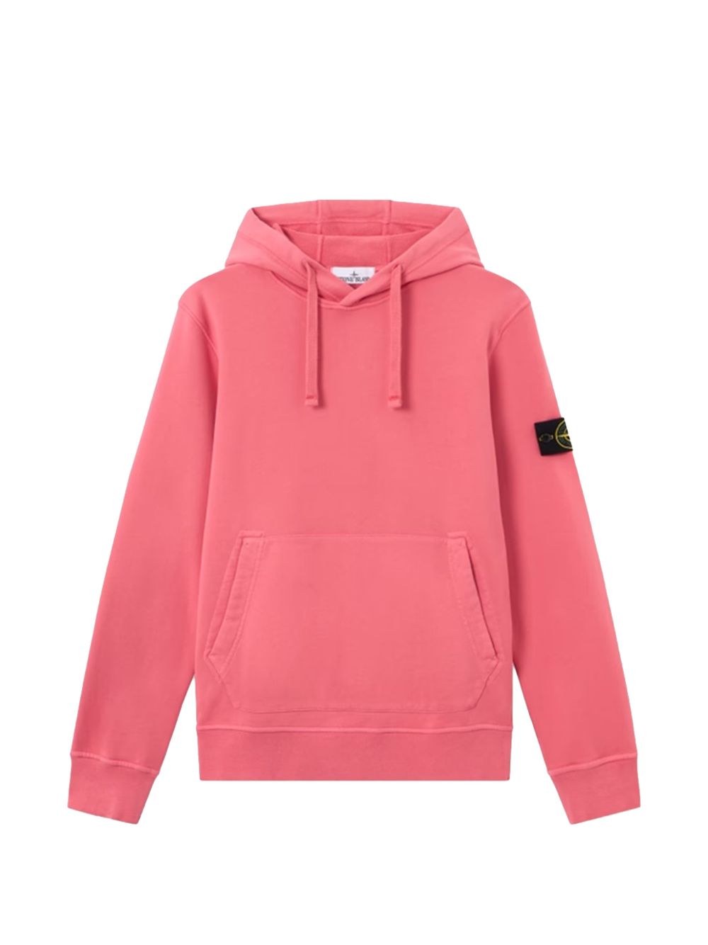 Stone Island L2S156100062 felpa uomo rosso geranium