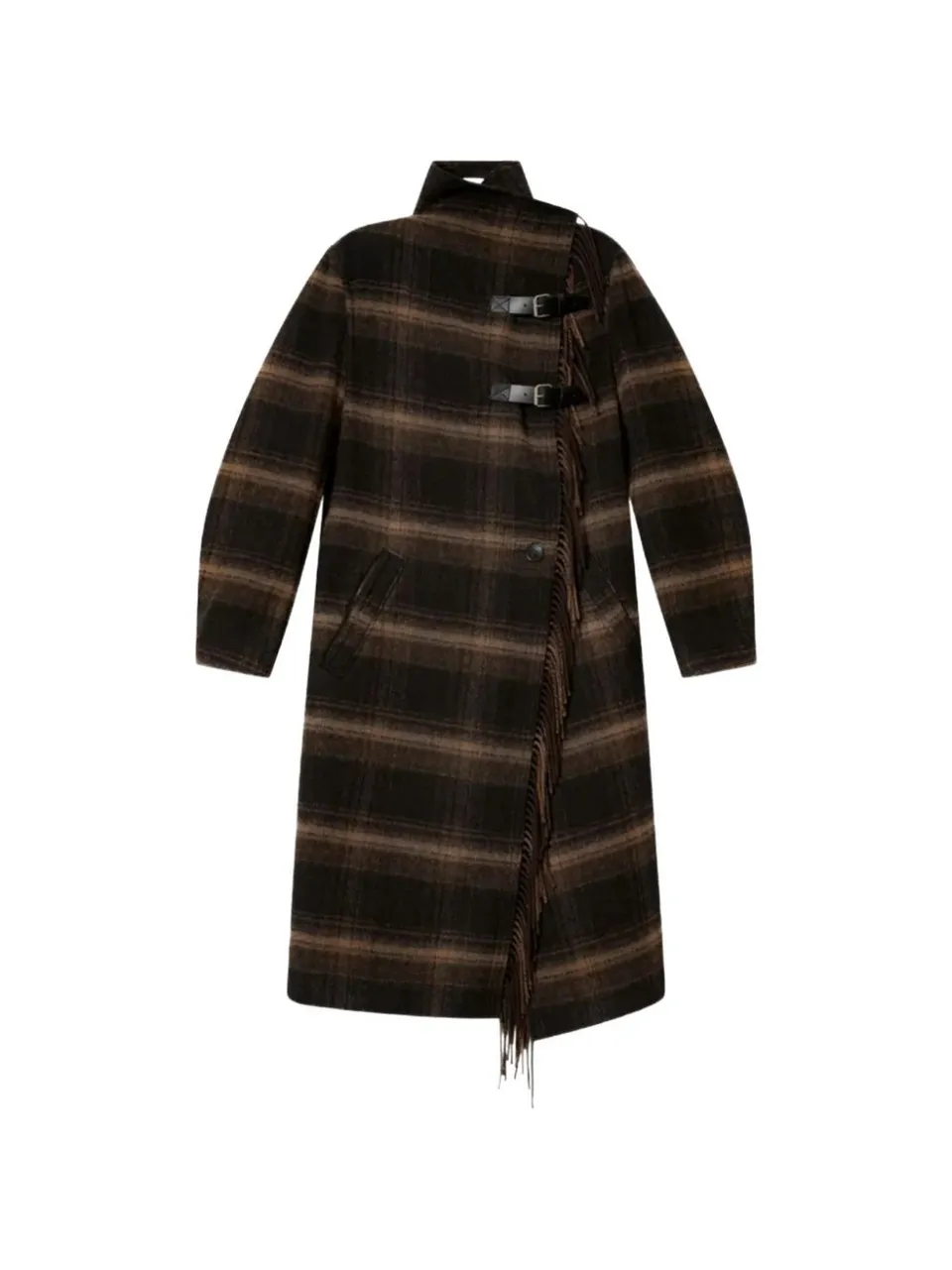 Marant Étoile MA0555FA cappotto donna black khaki