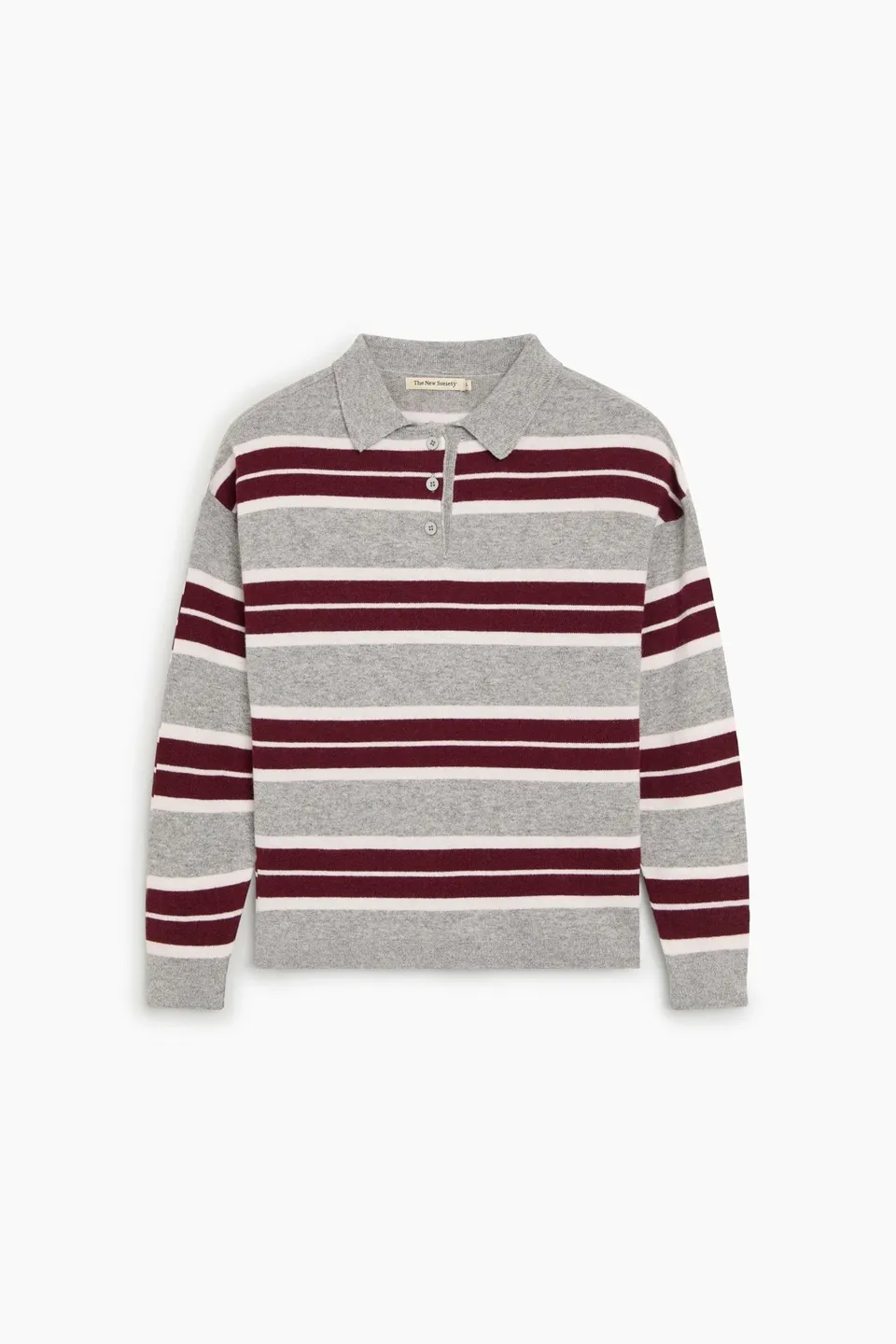 The New Society Spin Polo Teen Maglia Cashmere Riga