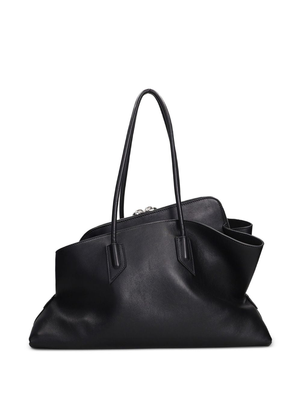 The Attico 250WAH00054 LBT019AA100 borsa a mano nera pelle