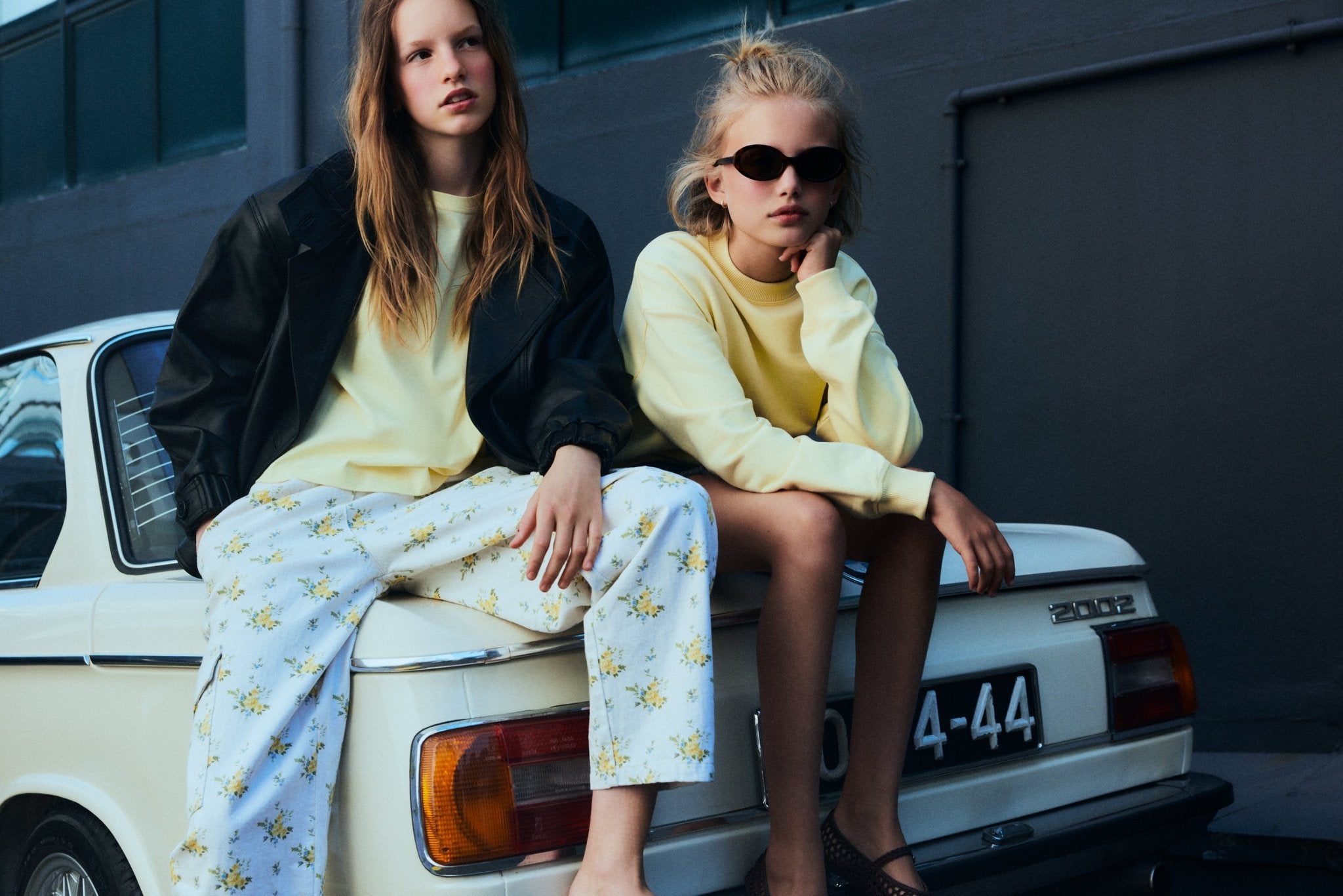 The New Society Mimosa Teen Cargo Mimosa Print pantaloni teen