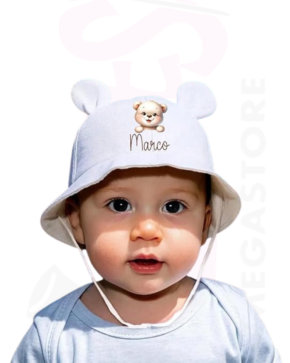 Mr. Gadgets Orsetto kit neonato tela cotone Italia