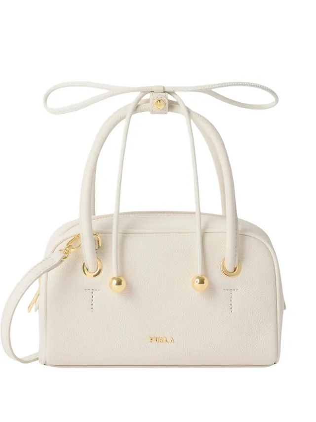 Furla WE00915 borsa a mano bianca con tracolla