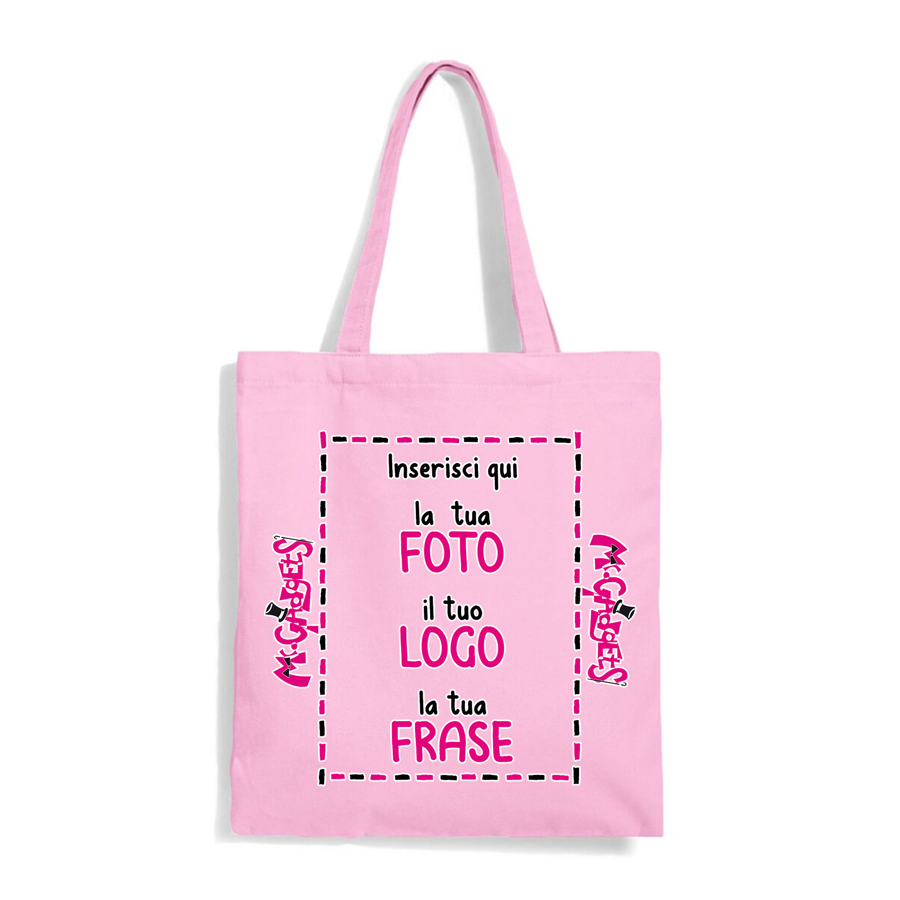 Mr. Gadgets Shopper personalizzabile cotone riutilizzabile