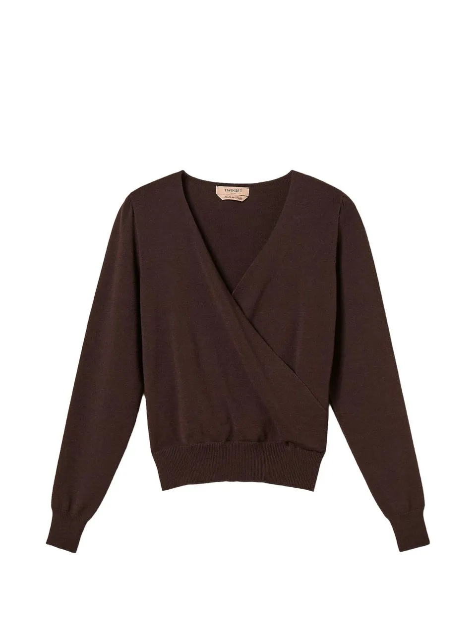 Twinset 262TT3331 maglia marrone coffee