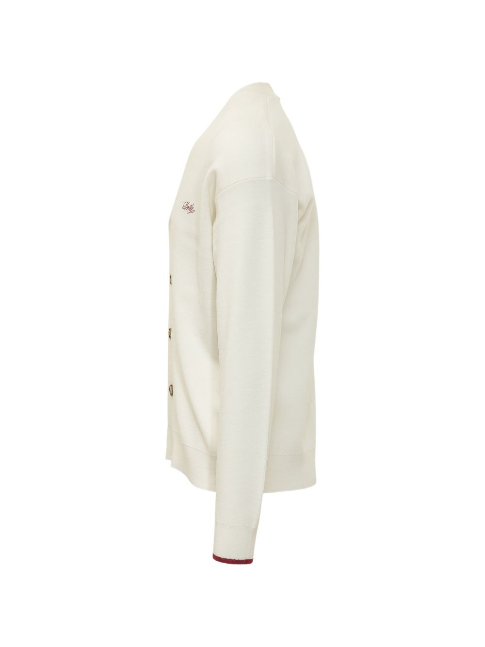 Drole de Monsieur L-CA123 cardigan off-white bianco