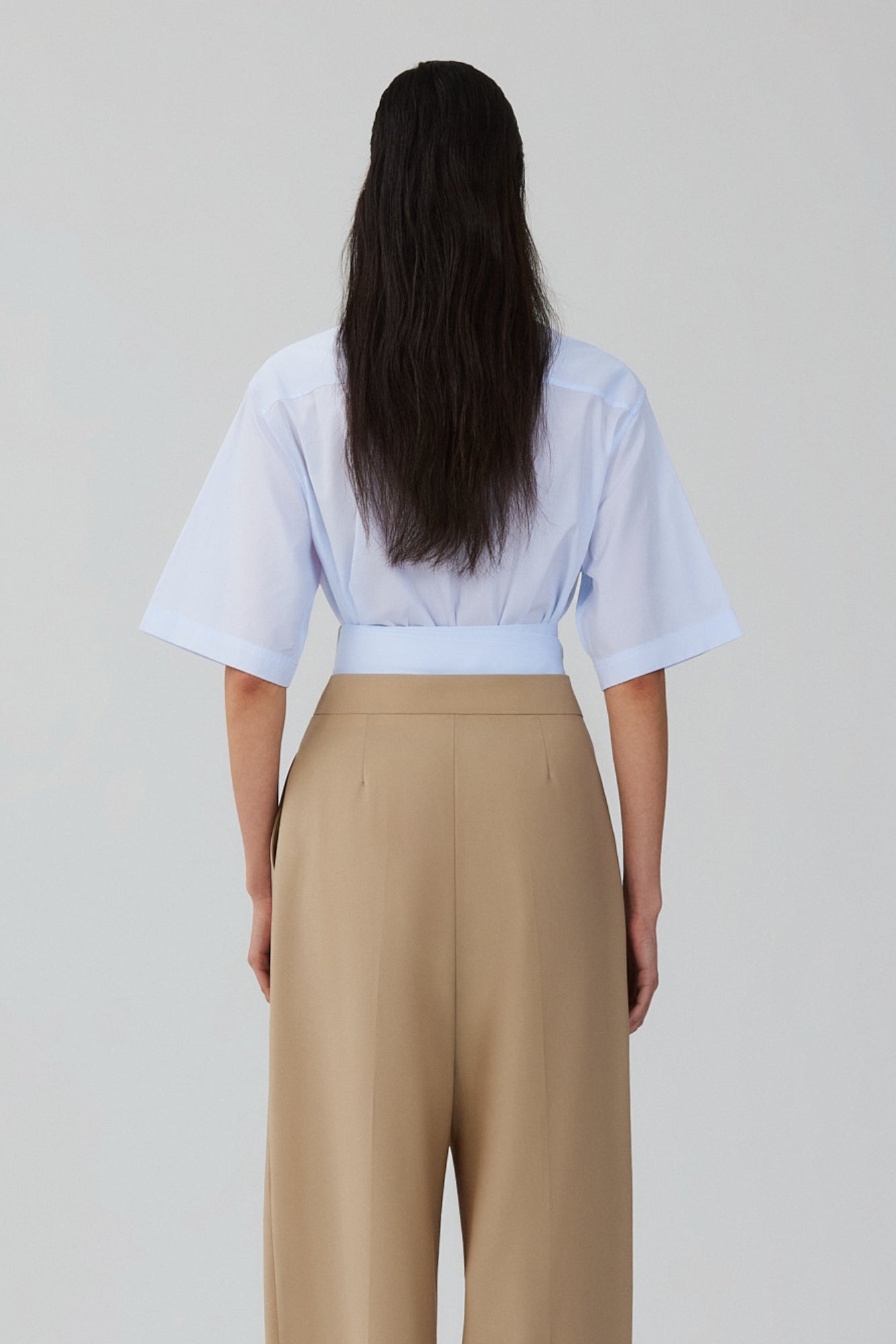 Sa Su Phi Marcella camicia maniche corte bianca cotone