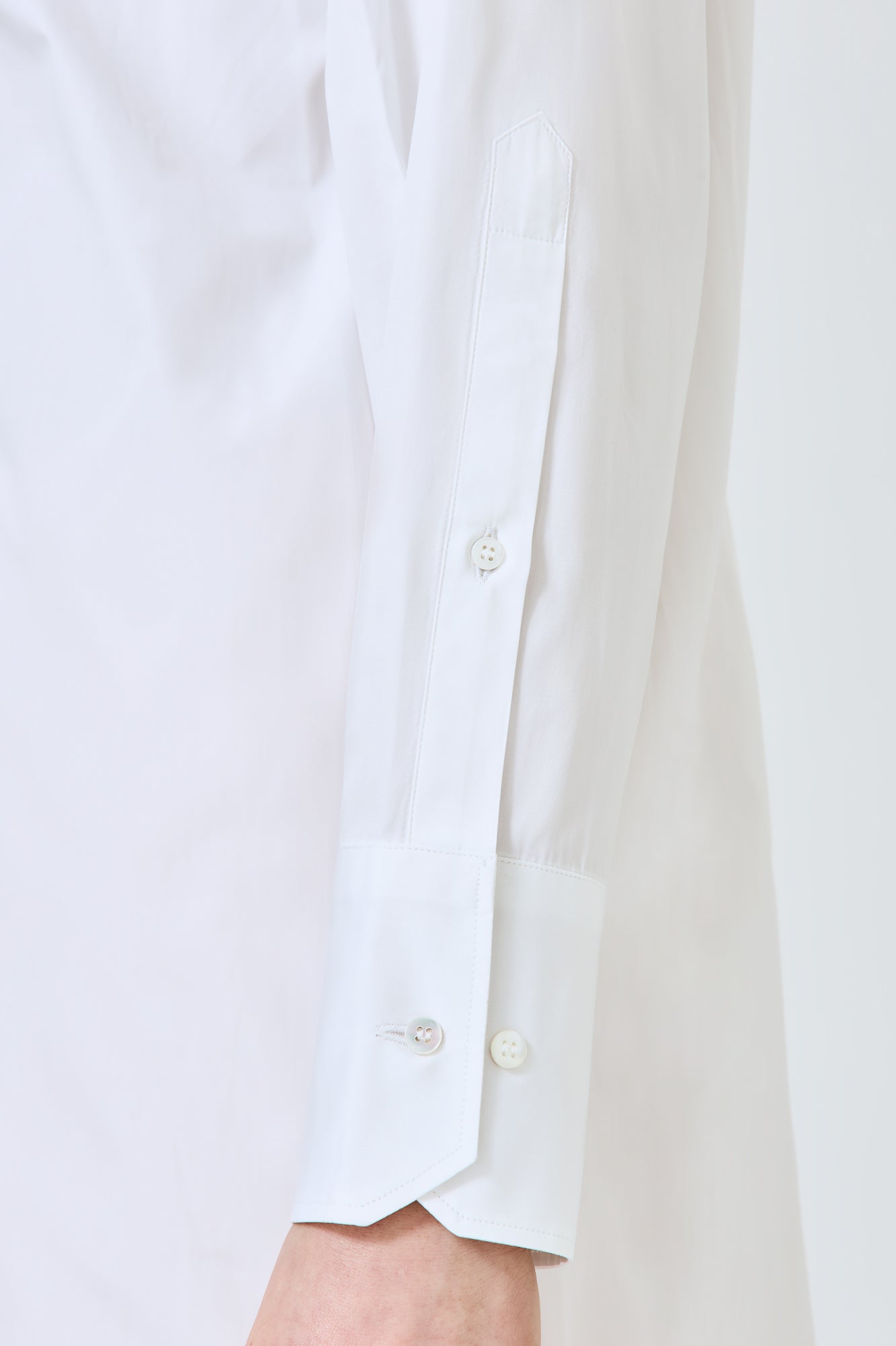 Sa Su Phi Marcella camicia lunga bianca cotone