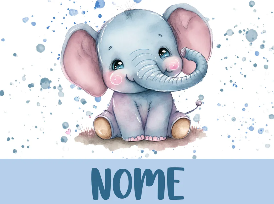 Mr. Gadgets Elefante tovaglietta americana bimbi