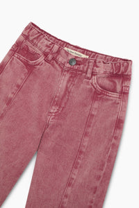 The New Society TNS Denim Wide Leg jeans donna blu denim