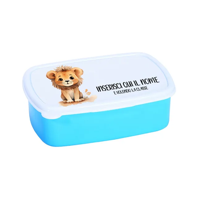 Mr. Gadgets Leone Azzurro Portamerenda Bambini