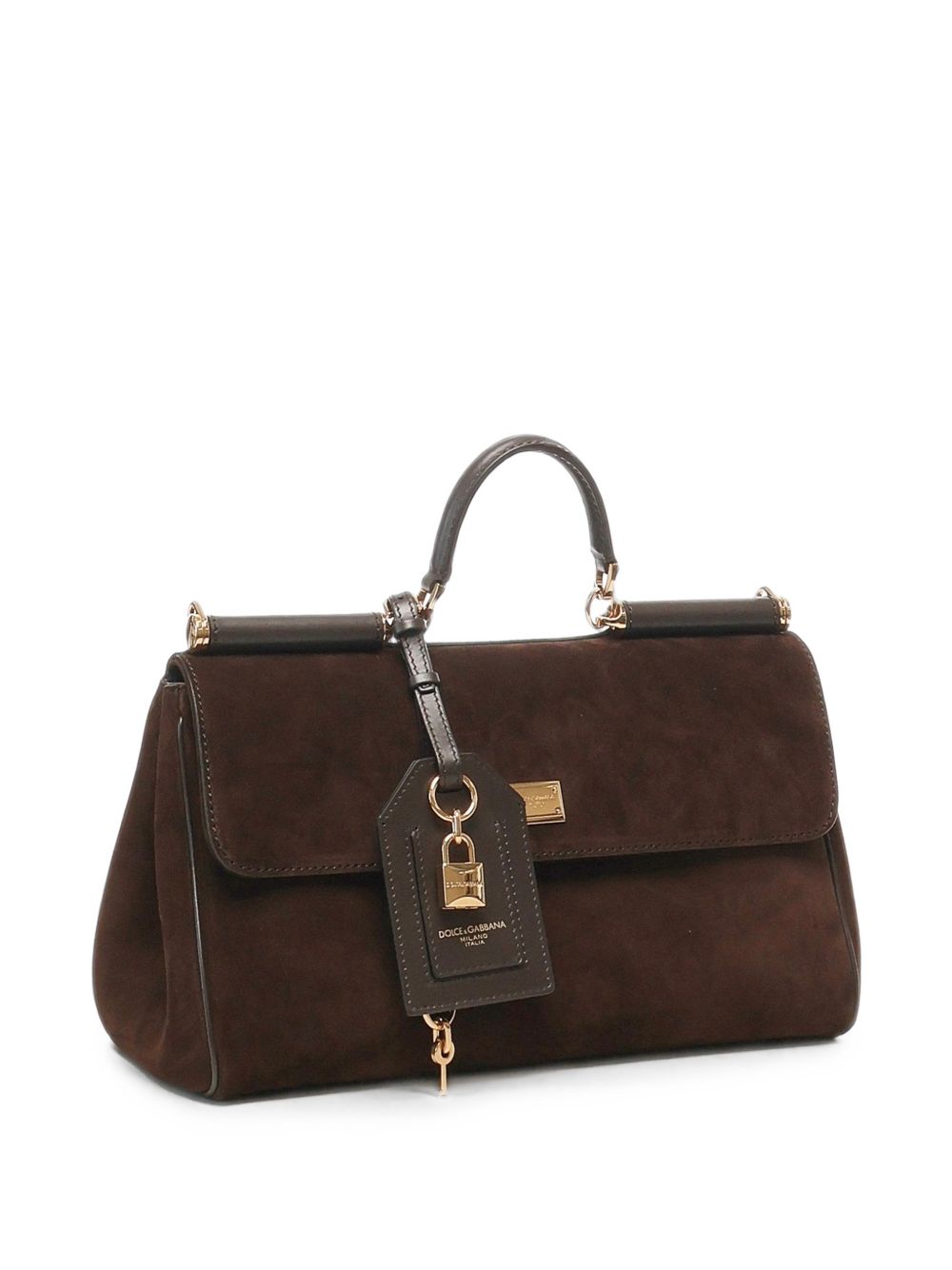 Dolce & Gabbana BB7782 borsa mano ebano moro