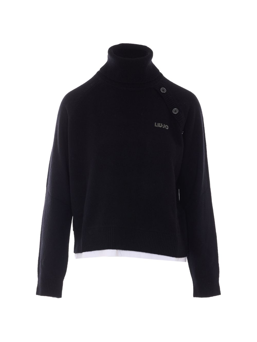 Liu Jo White WF6369MS009 maglia nera donna