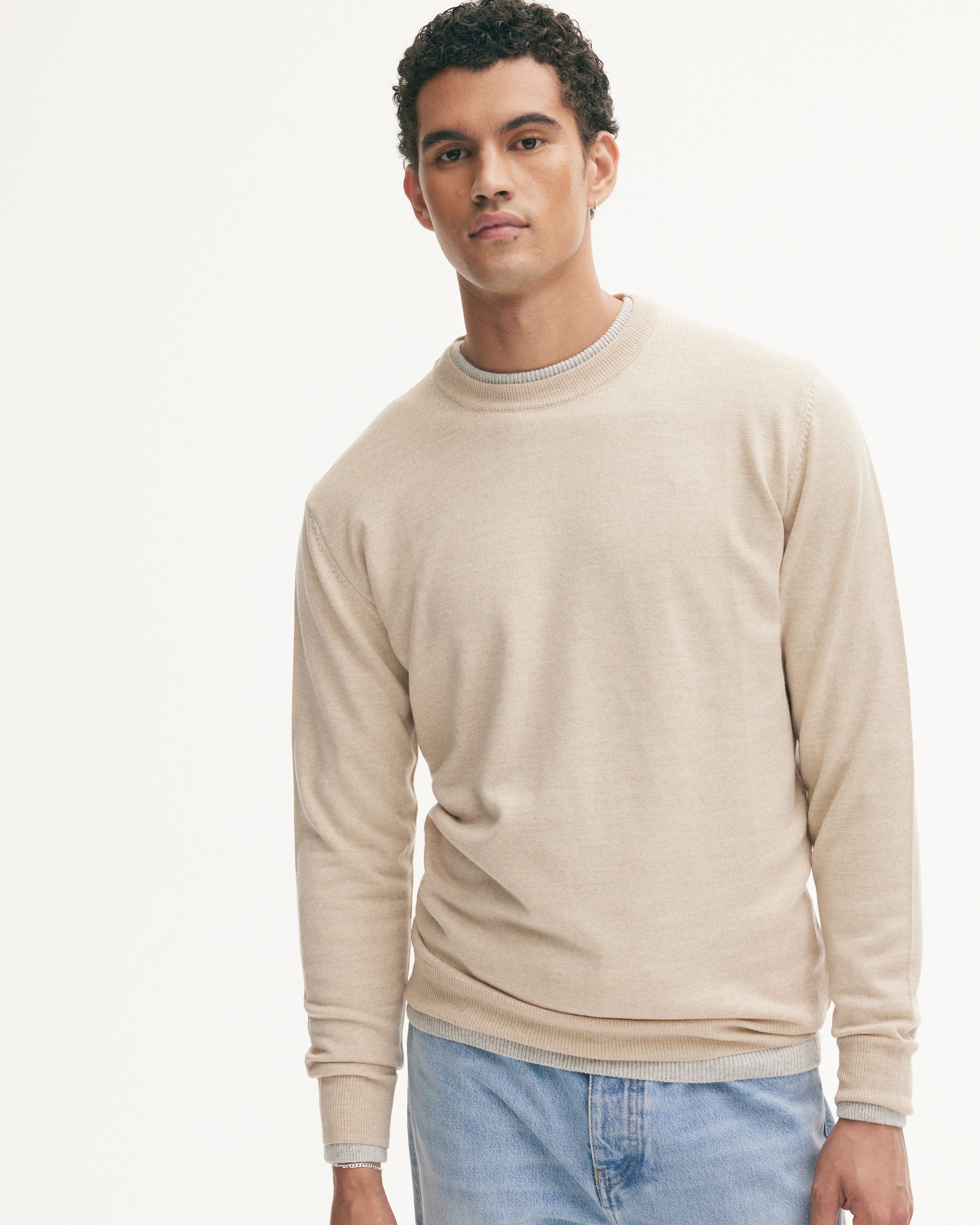 GOODPEOPLE Essential Merino Duo maglione lana merino 2 pezzi