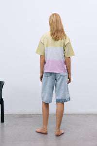 The New Society Tie Dye t-shirt donna fairy tale cotone bio