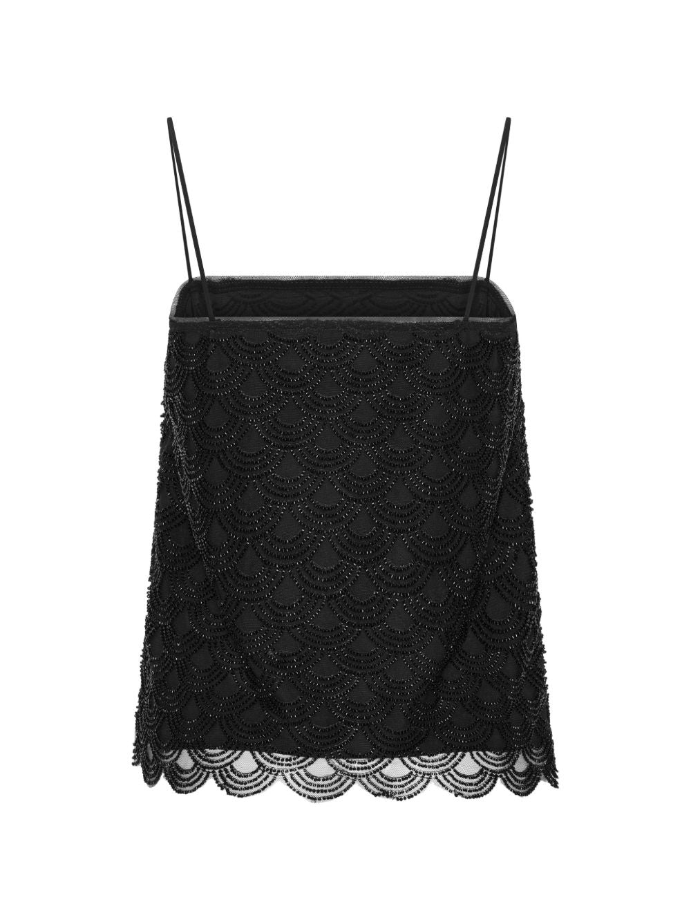 Rotate 116288100 blusa donna nero paillettes