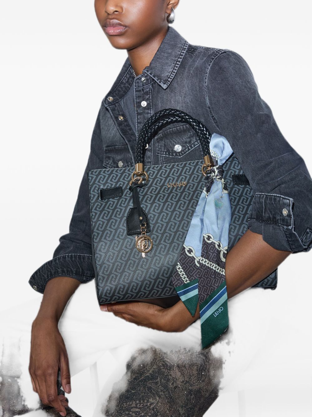 Liu Jo AF6086E1137 borsa tote nera