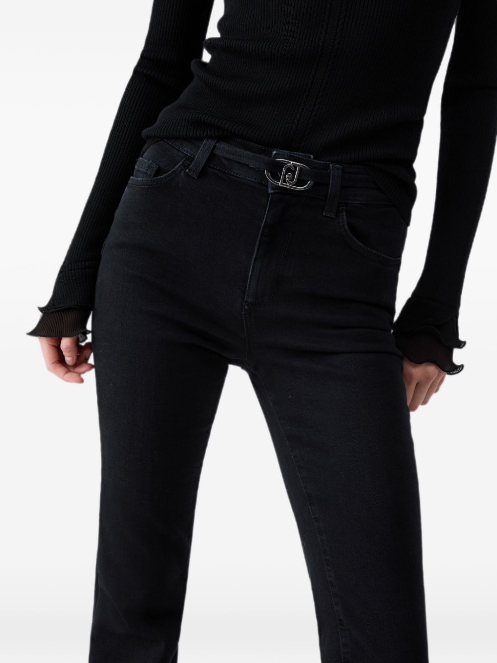 LIU JO Blue Denim UF6087D0264 jeans nero sunrise