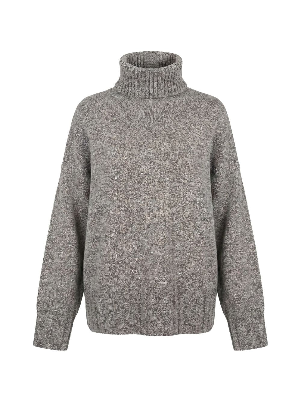 Pinko 107337 maglia donna bianco grigio invernale