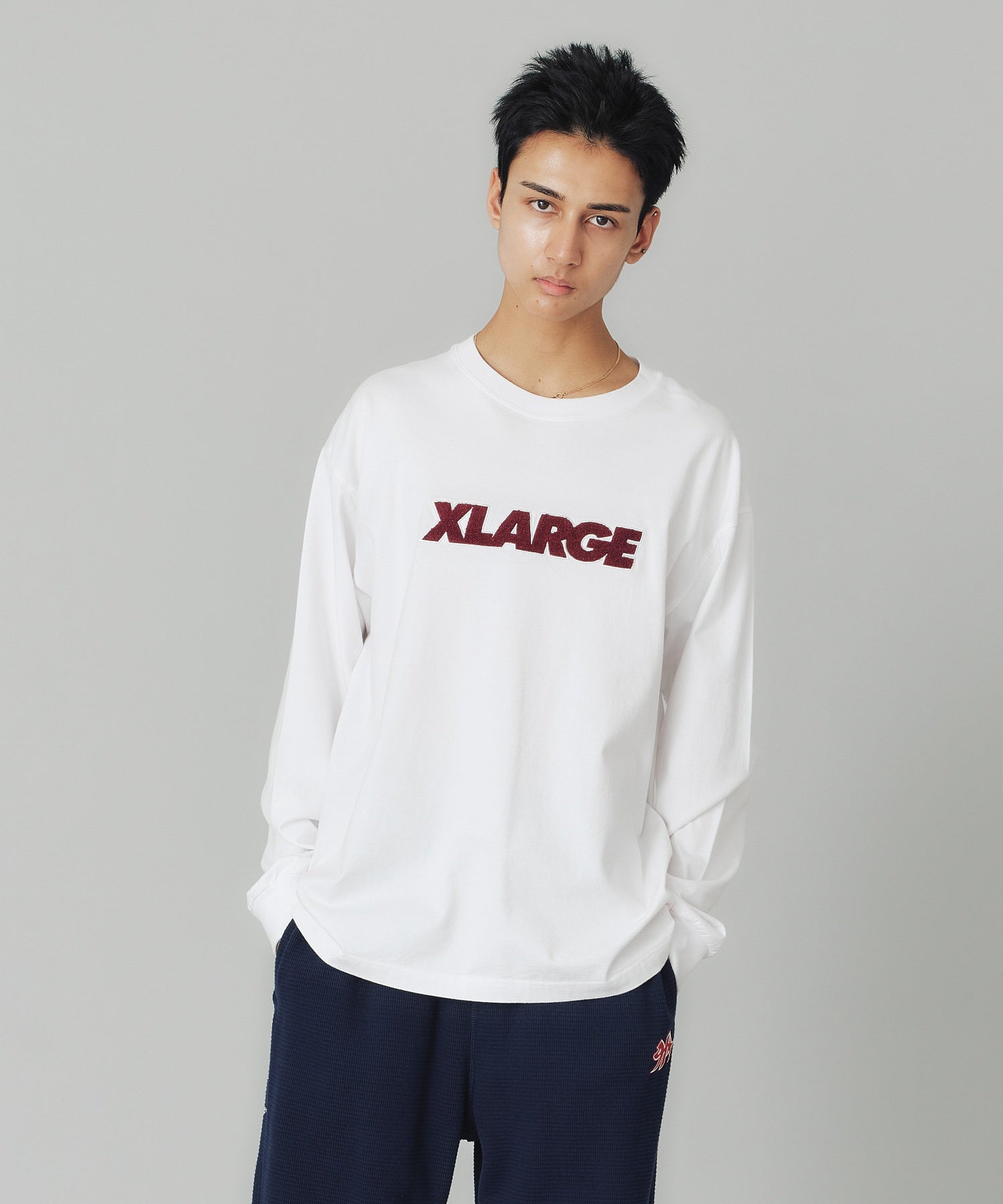 X-Large Standard Logo L/S t-shirt manica lunga
