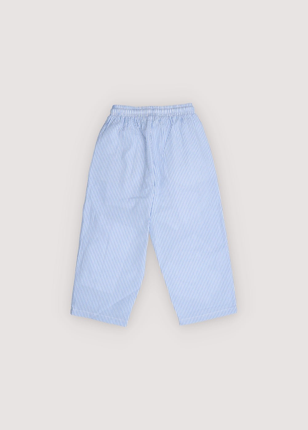 The New Society Almond pantalone bambino 6 anni righe blu