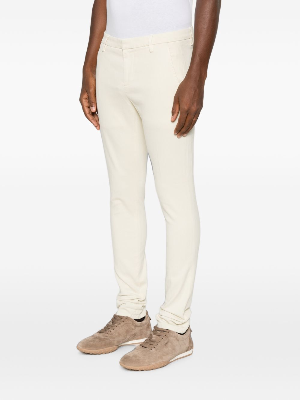 Dondup UP235 jeans uomo ivory beige