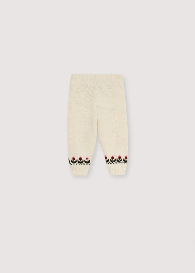 The New Society Wendy pantaloni alpaca lana 6 mesi