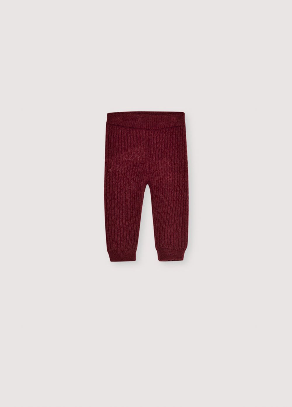 The New Society Lina pantalone knit neonato plum fantasy lana