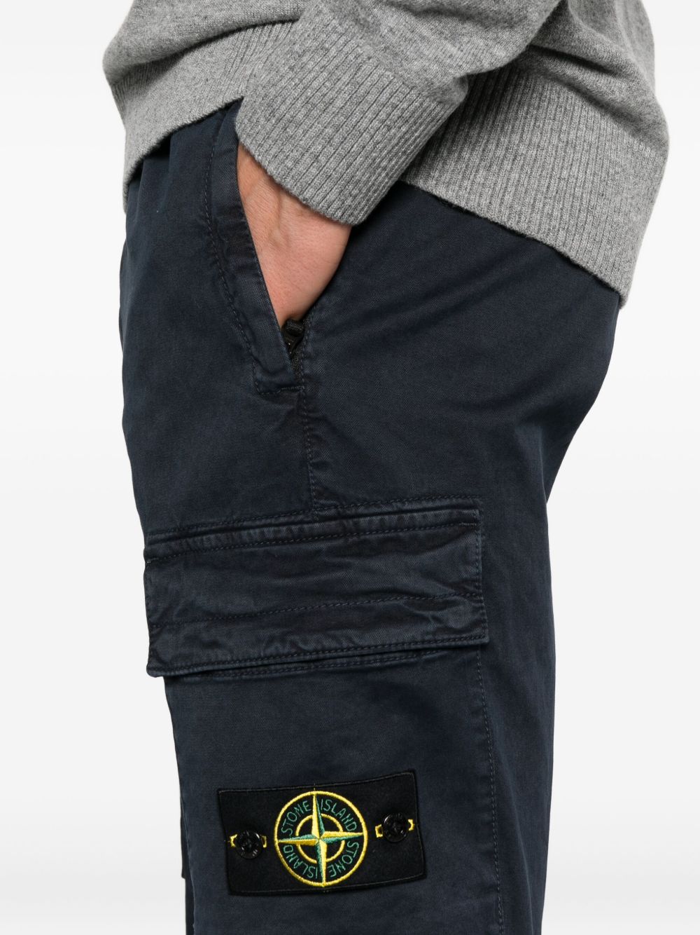 Stone Island L2S153100033 pantaloni jeans blu navy